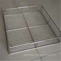 High Quality Rectangle Stainless Steel Wire Mesh Storage Basket
